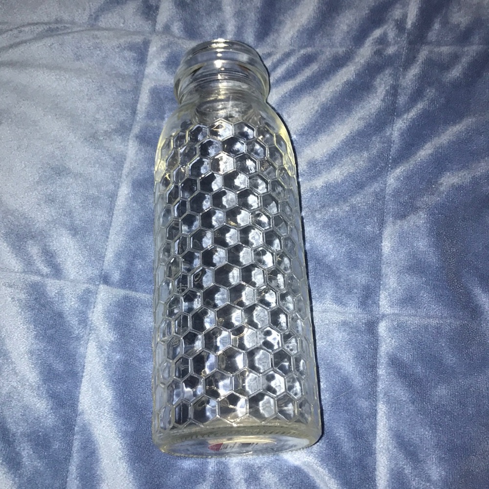 Glass Bee Hive Milk jar